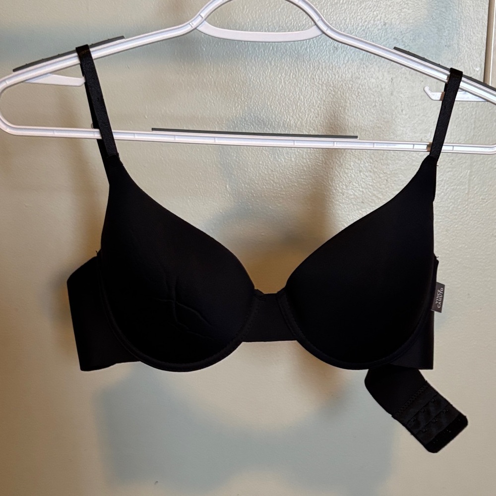 Vince Camuto Black Bra